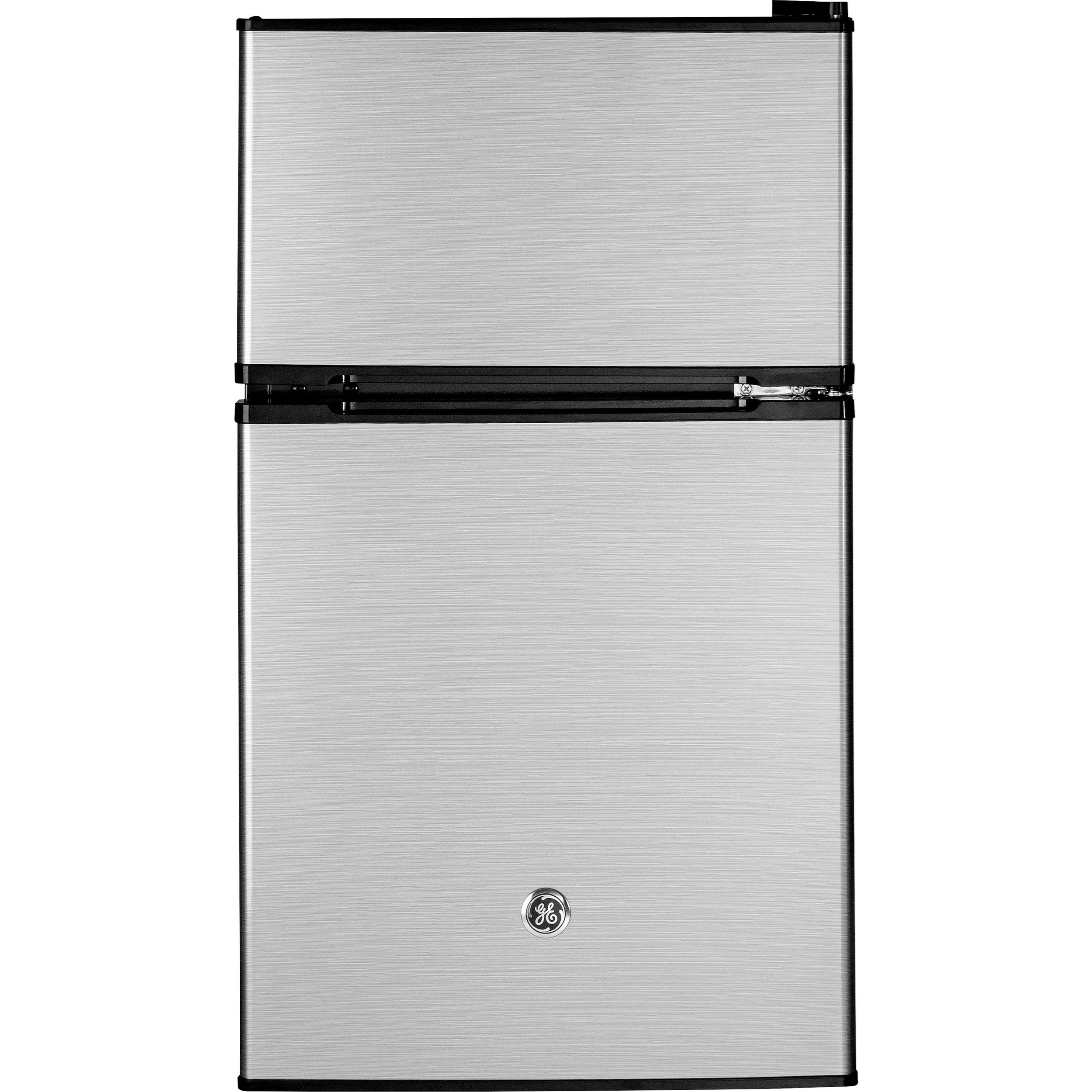 GE Appliances GDE03GLKLB GE® DoubleDoor Compact Refrigerator